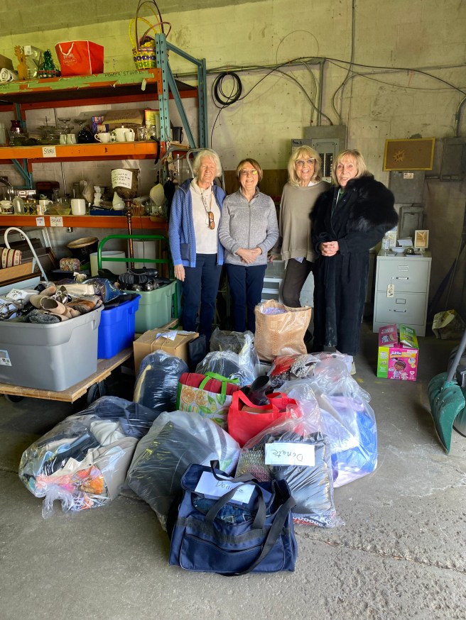 The first load of goods for Abuse Hurts in Newmarket