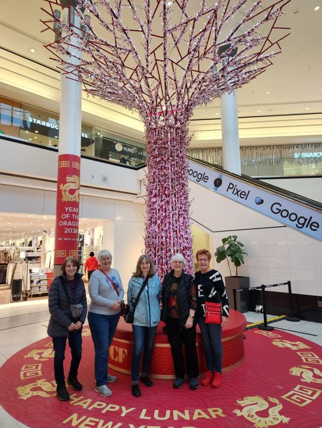 5 of the Thurs mall walkers