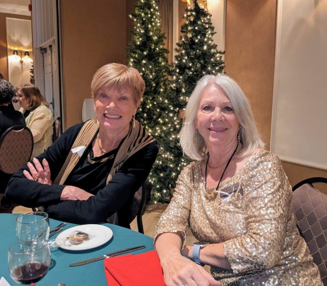 2 ladies at Sugar Plum social