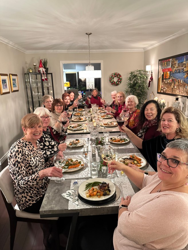 December 10th director's pot luck dinner social