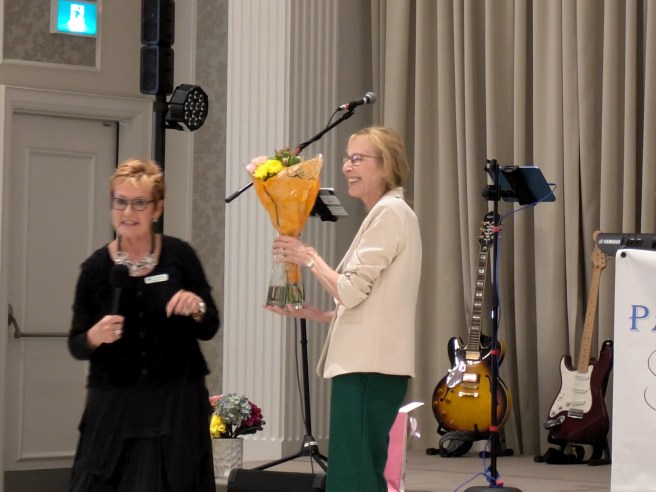 award for many years as social director